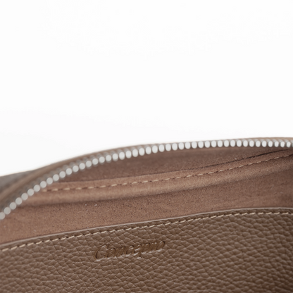 Brown Handcrafted Toiletry Pouch