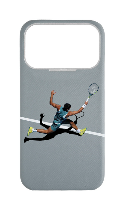 Light Blue Grey Strapless Case - Match Point