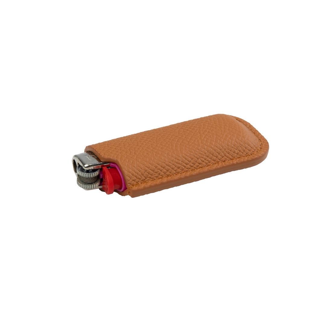 Tan Bic Lighter Sleeve