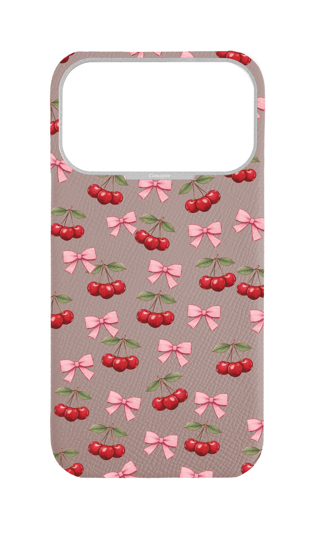 Blush Pink Strapless Case - Cherry Ribbon