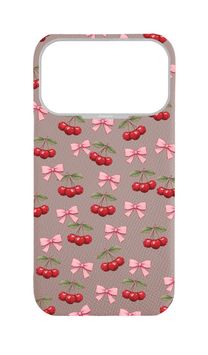 Blush Pink Strapless Case - Cherry Ribbon