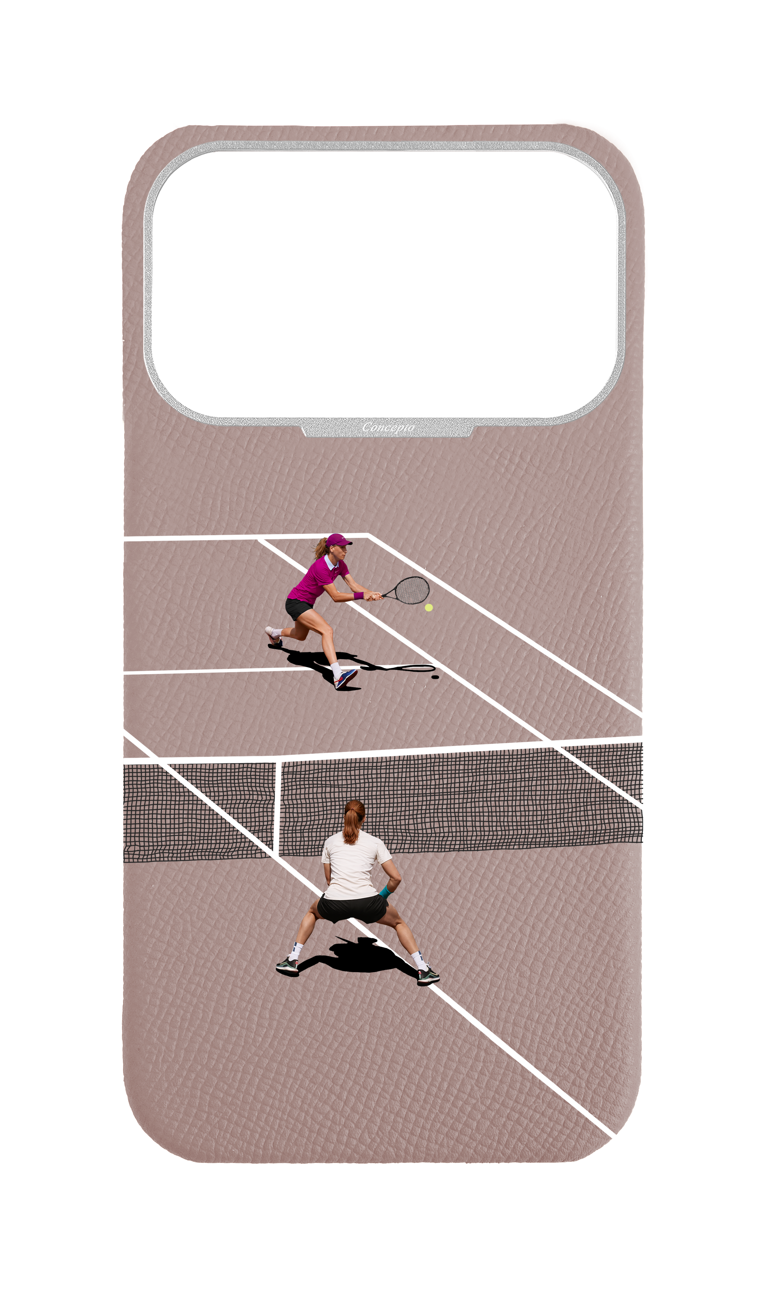 Blush Pink Strapless Case - Women Tennis