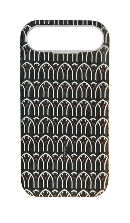 Grey Monogram Strapless Case