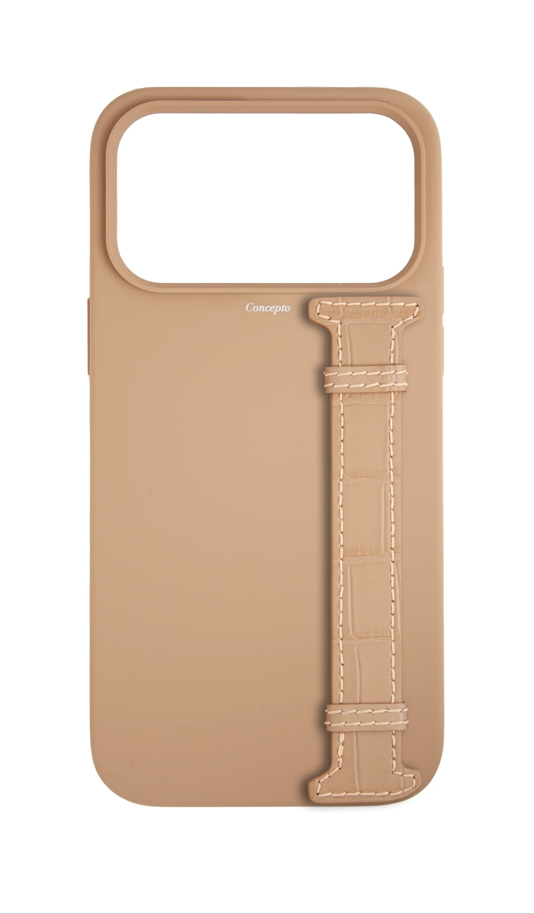 Nude Silicon Side Strap Case