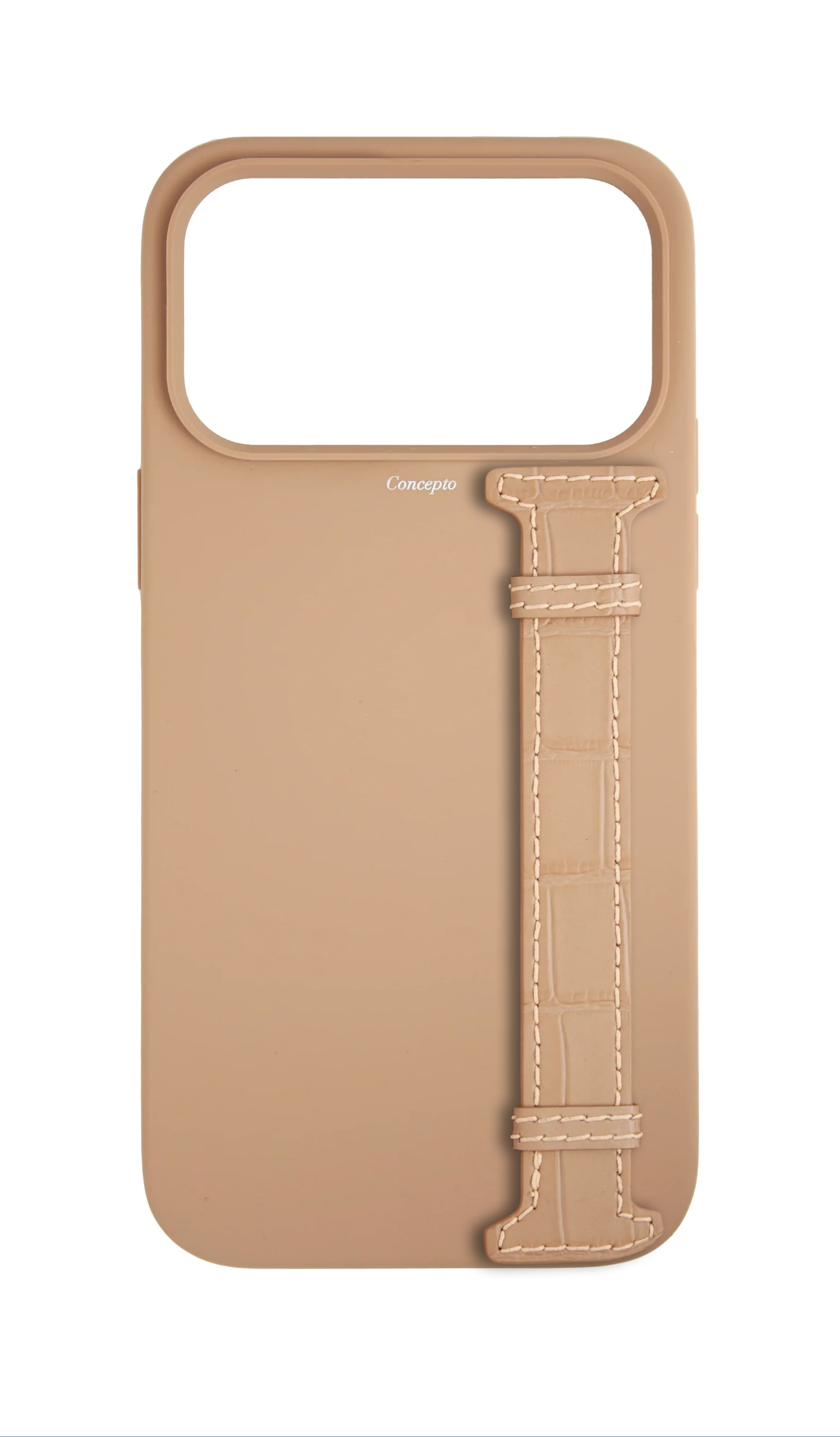 Nude Silicon Side Strap Case