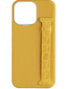 Yellow Exotic Crocodile Side Strap Case