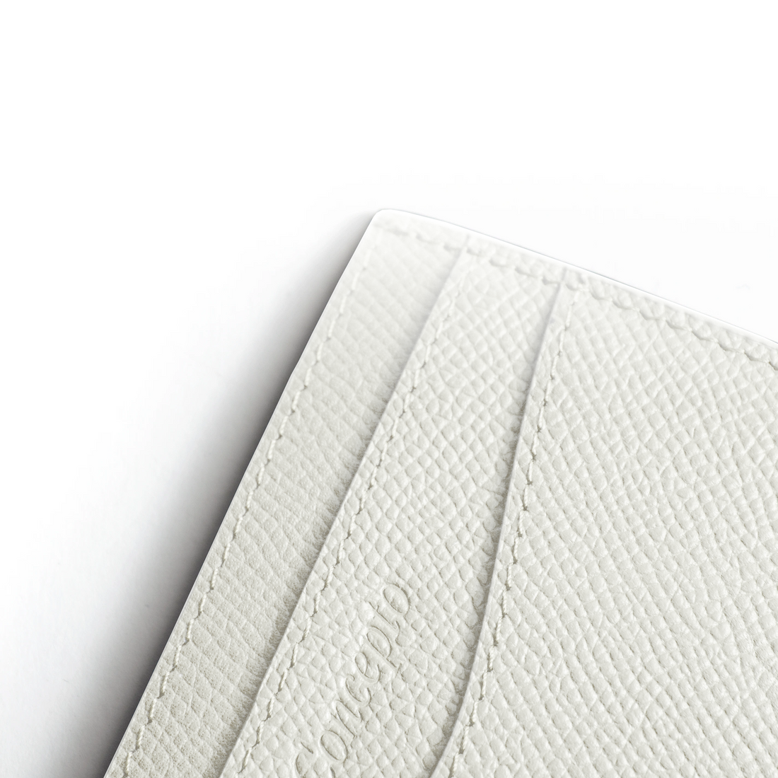 White Epsom Cardholder