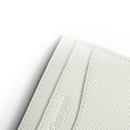 White Epsom Cardholder