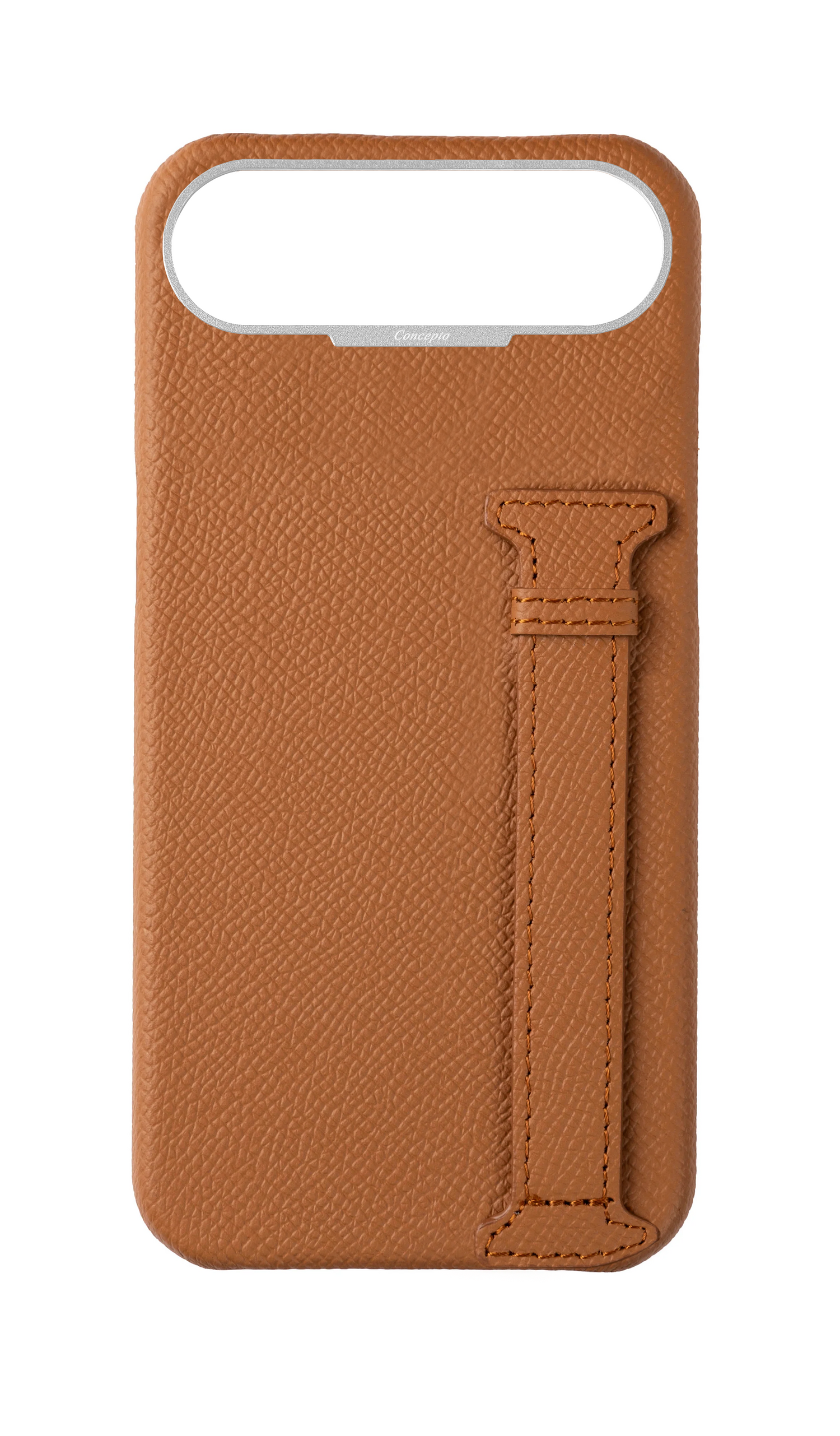 Tan Epsom Side Strap Case
