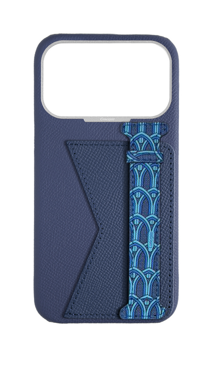 Blue Monogram Duo Case