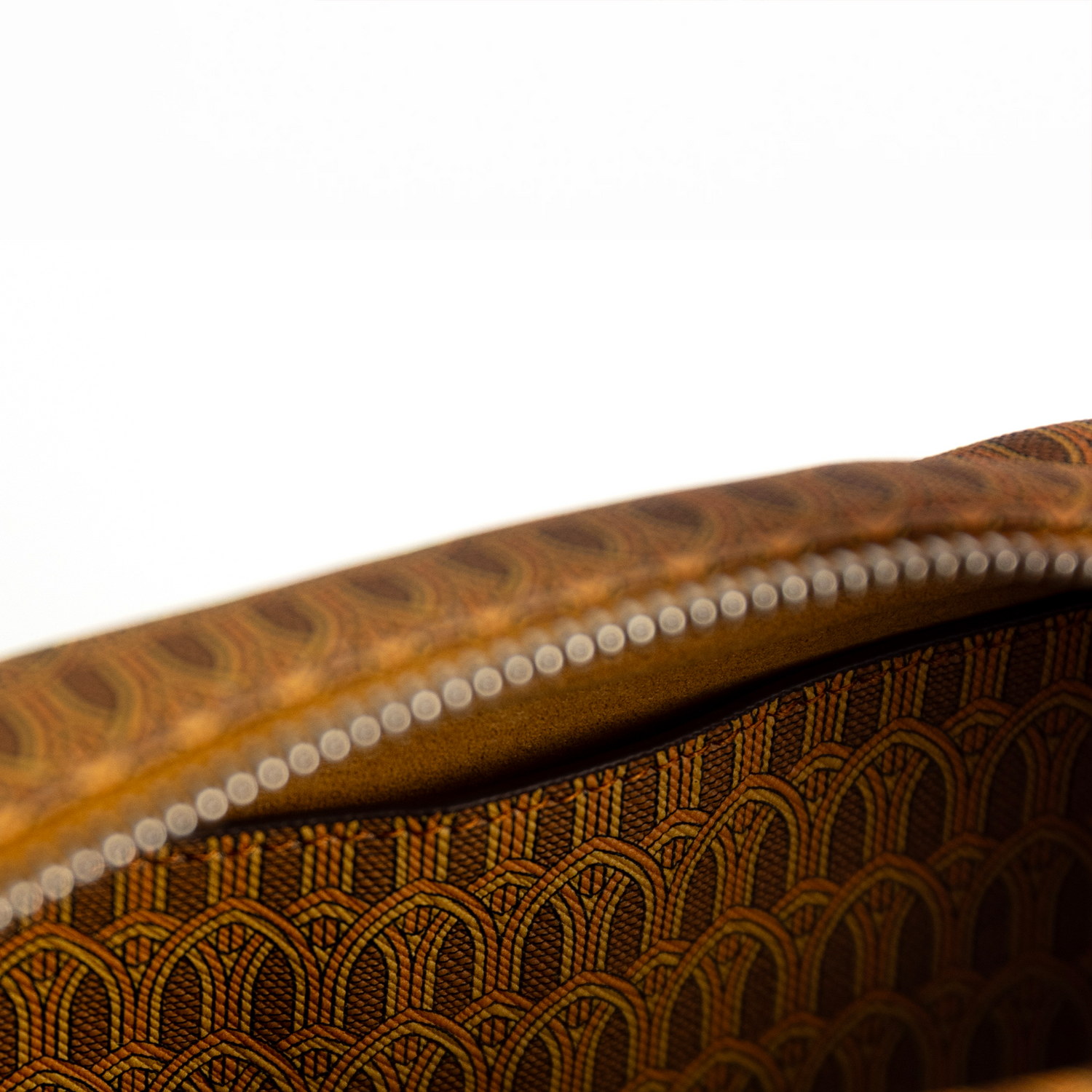 Yellow Monogram Toiletry Pouch