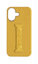 Yellow Exotic Crocodile Middle Strap Case