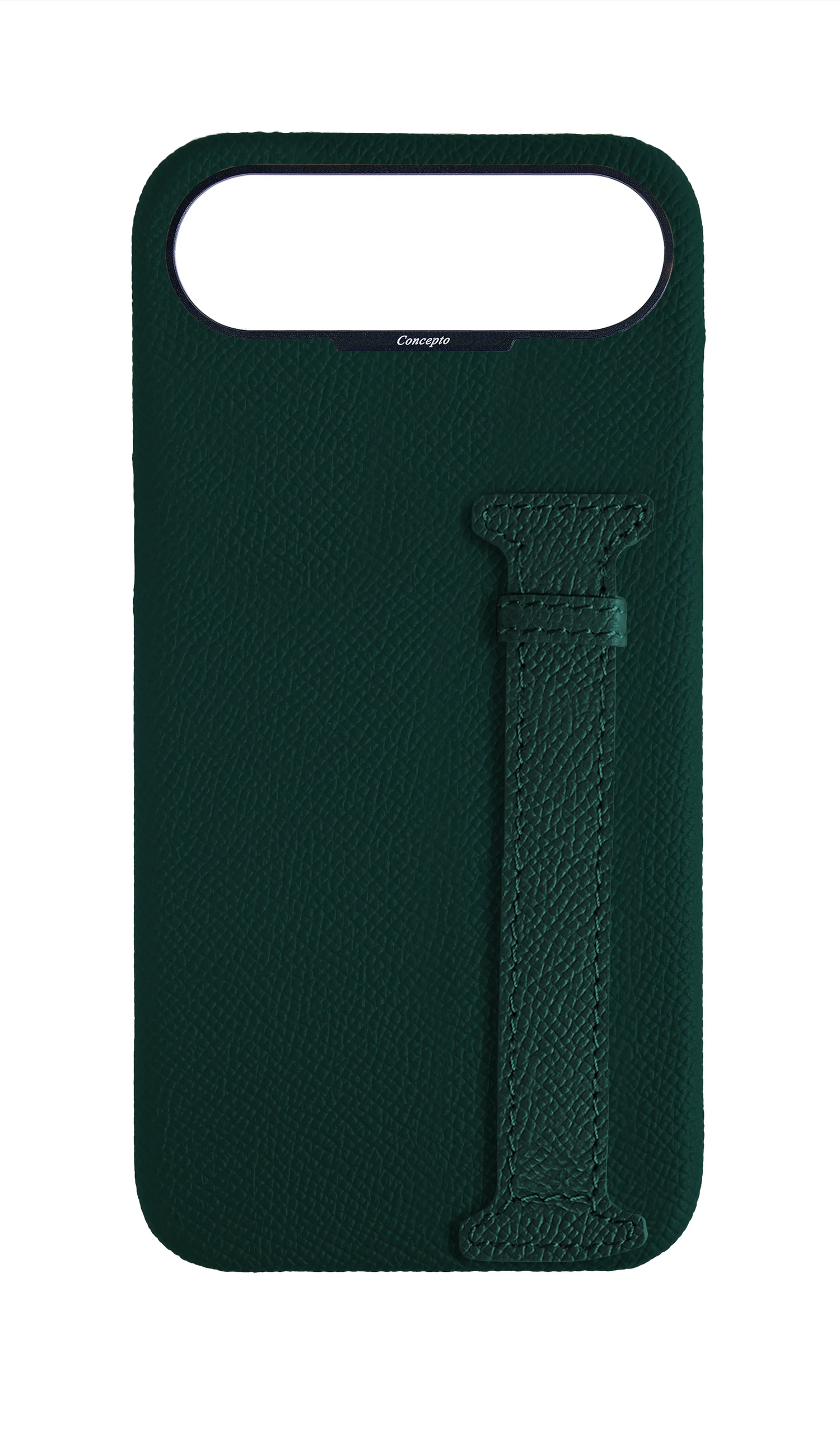 Green Epsom Side Strap Case