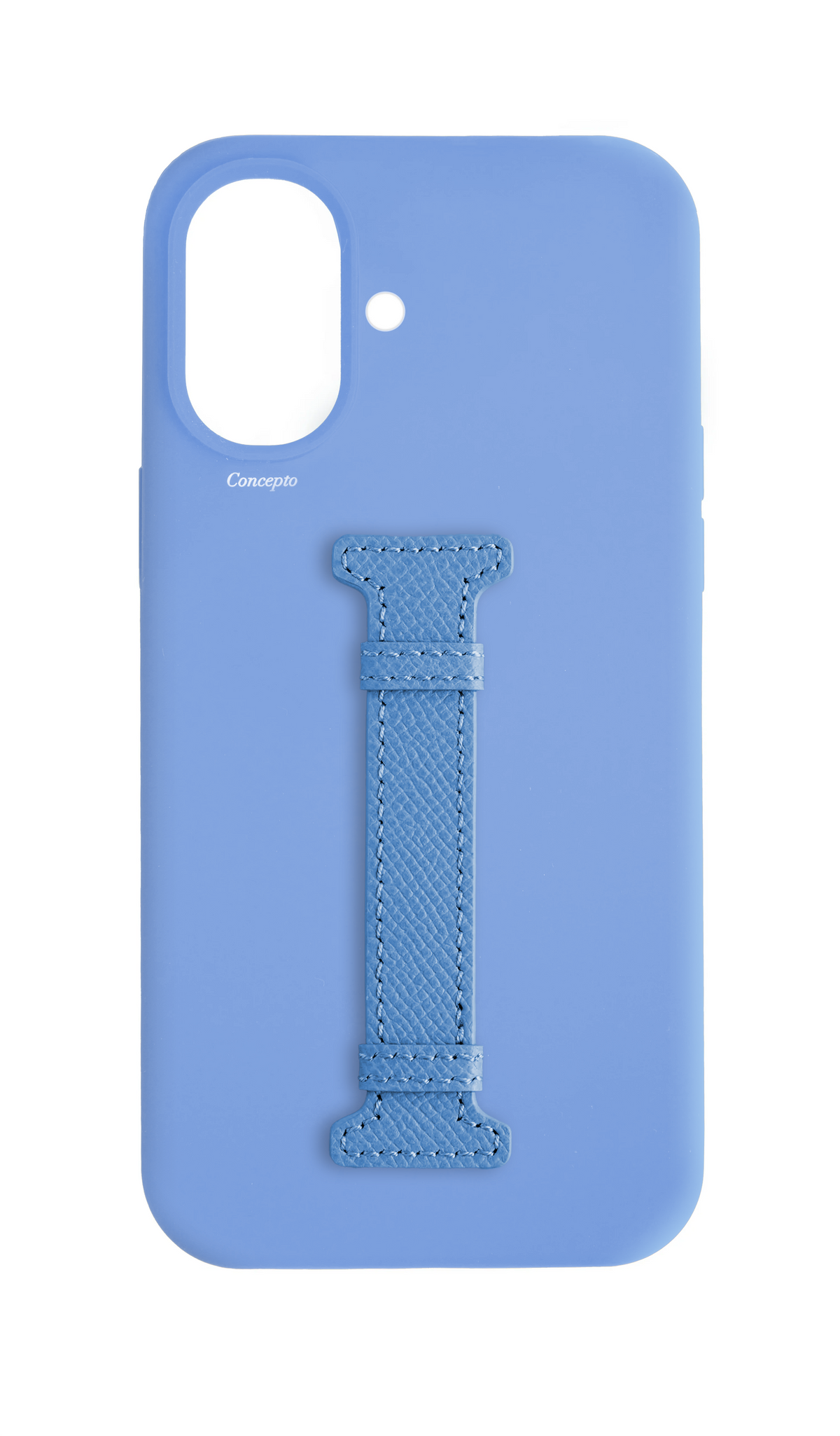 Sierra Blue Silicon Middle Strap Case