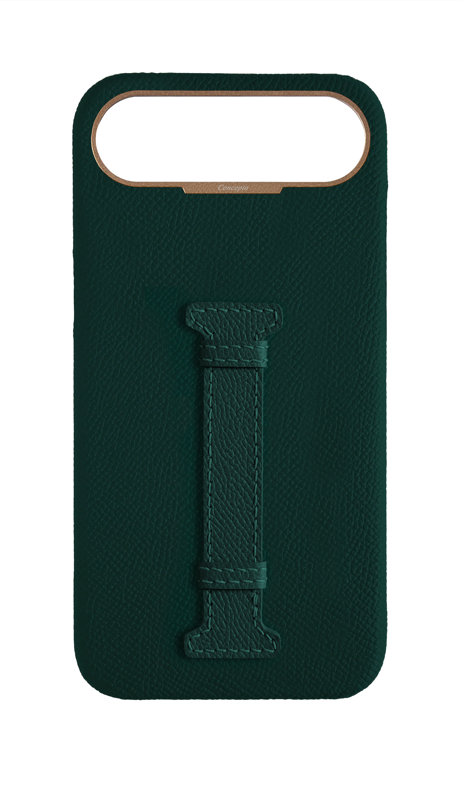 Green Epsom Middle Strap Case