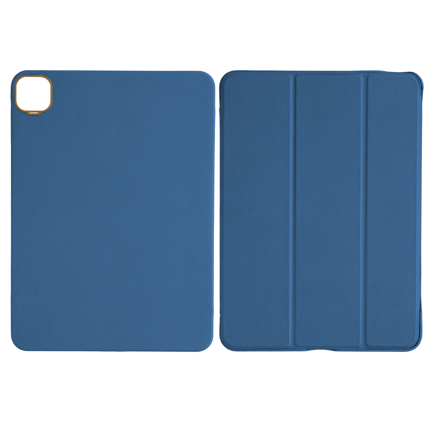 Navy Epsom iPad Case