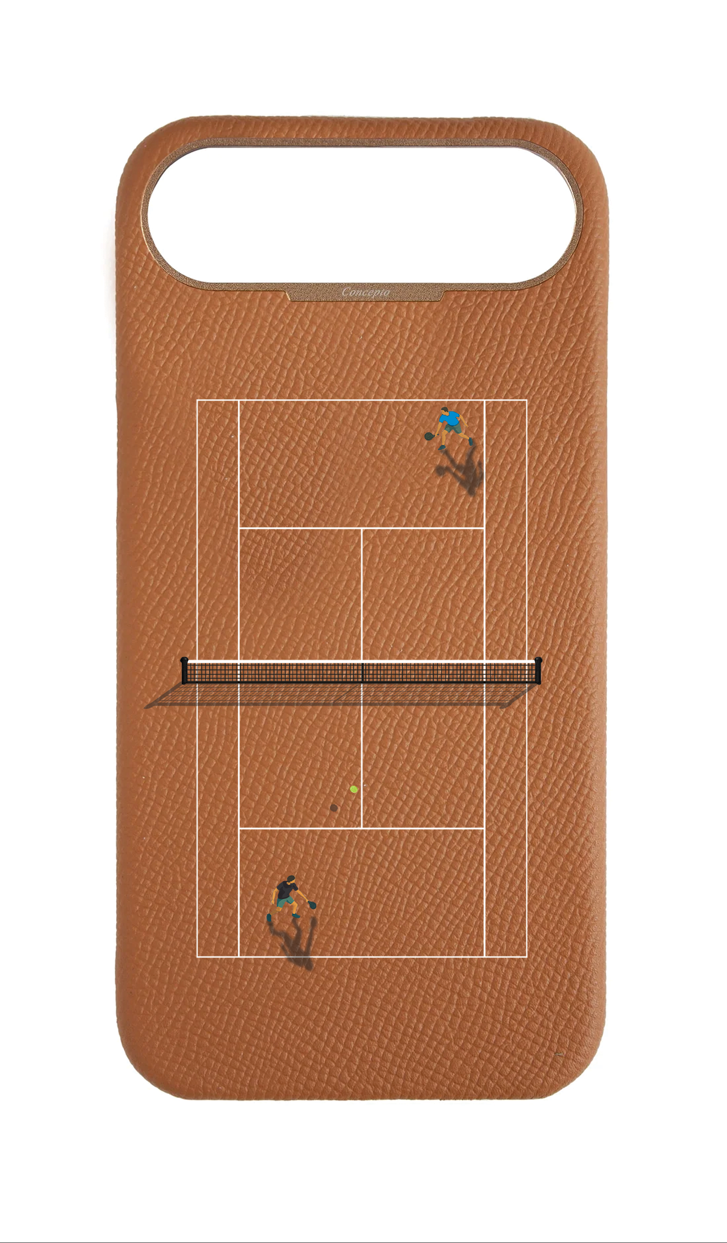 Tan Strapless Case - Tennis