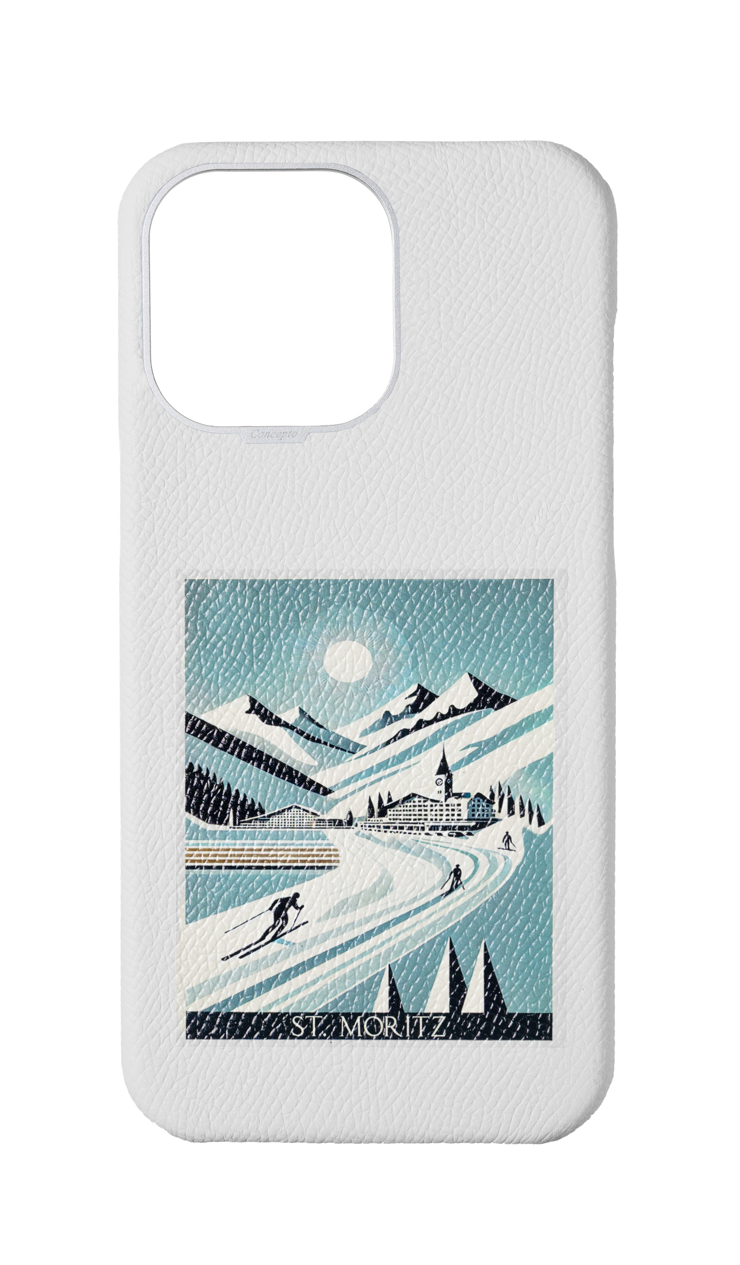 Seasonal White Strapless Case (St. Moritz)