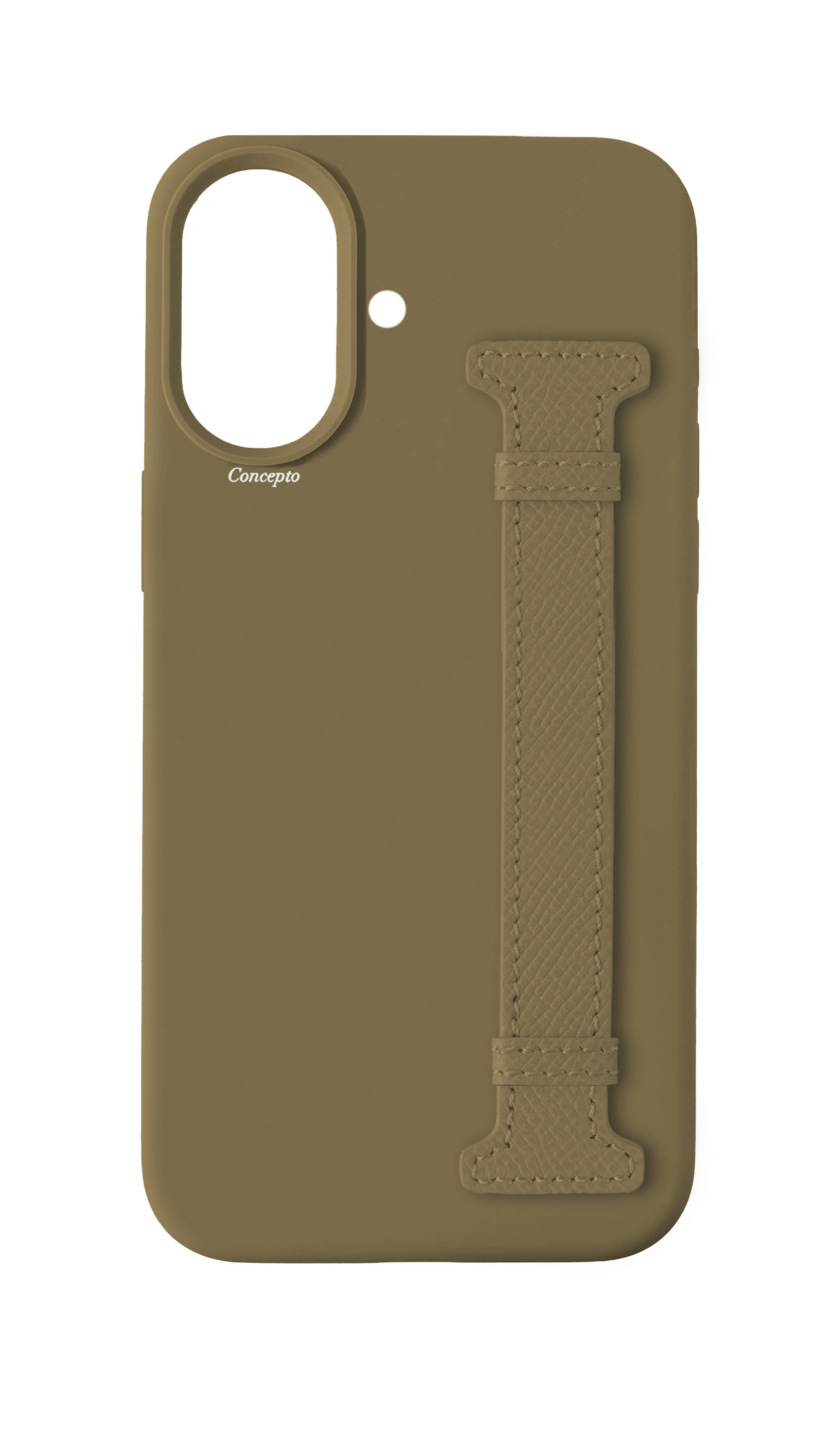 Taupe Silicon Side Strap Case
