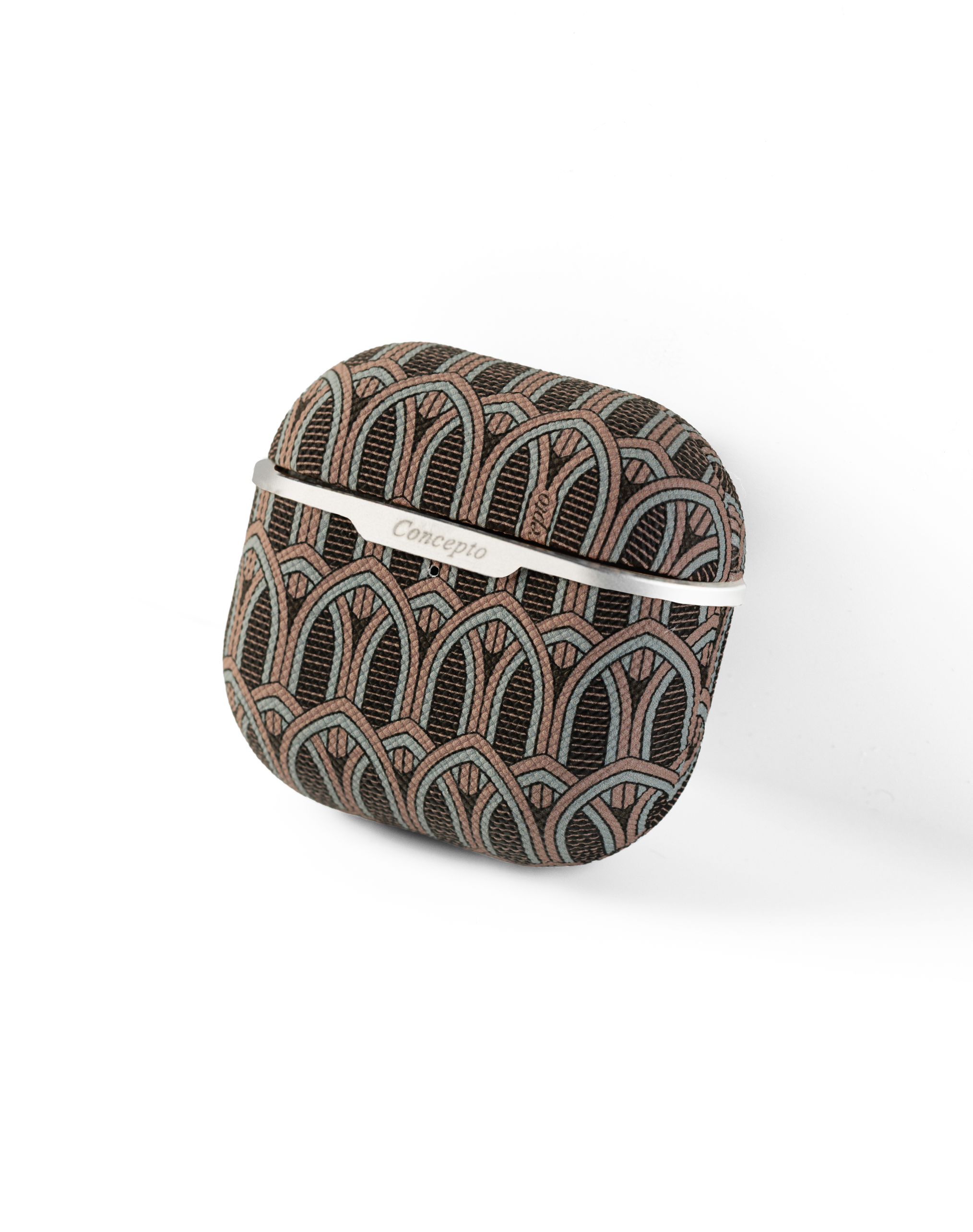 Cream Monogram AirPods Case (3rd &amp; 4th Generation)