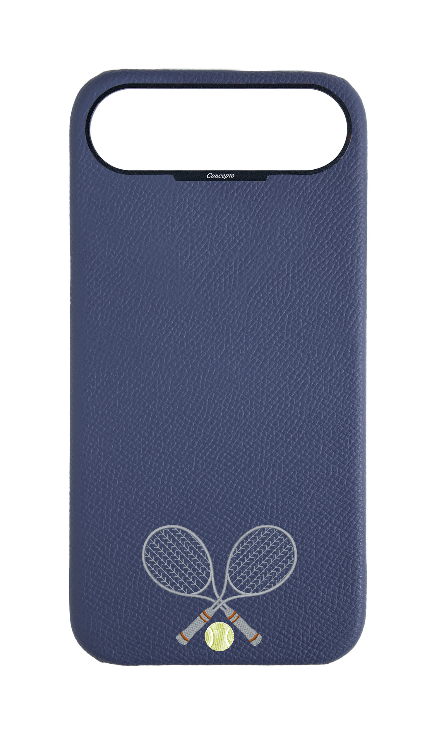 Navy Strapless Epsom Case - Concepto Arch Racket
