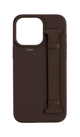 Brown Silicon Side Strap Case