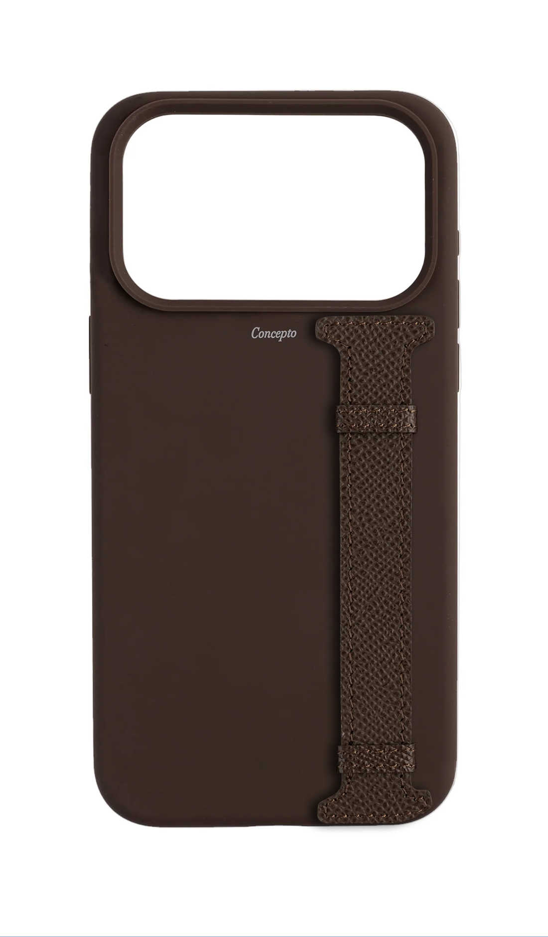 Brown Silicon Side Strap Case