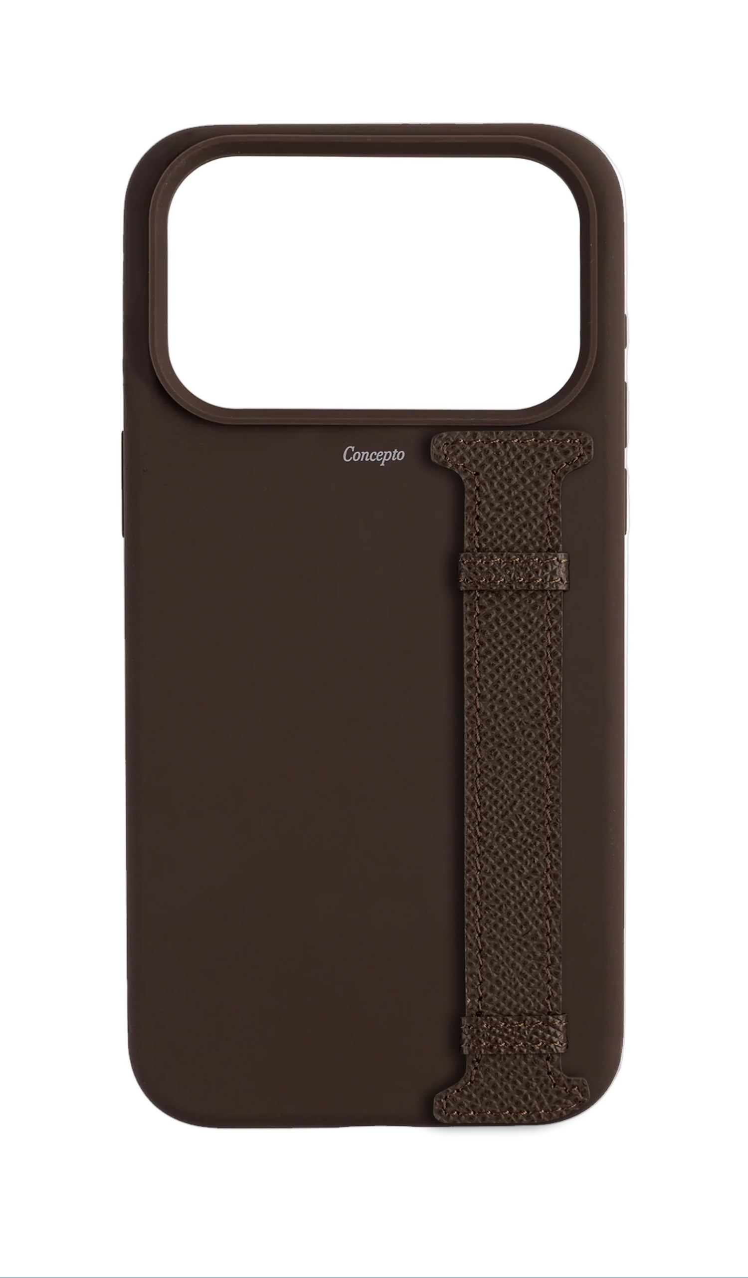 Brown Silicon Side Strap Case
