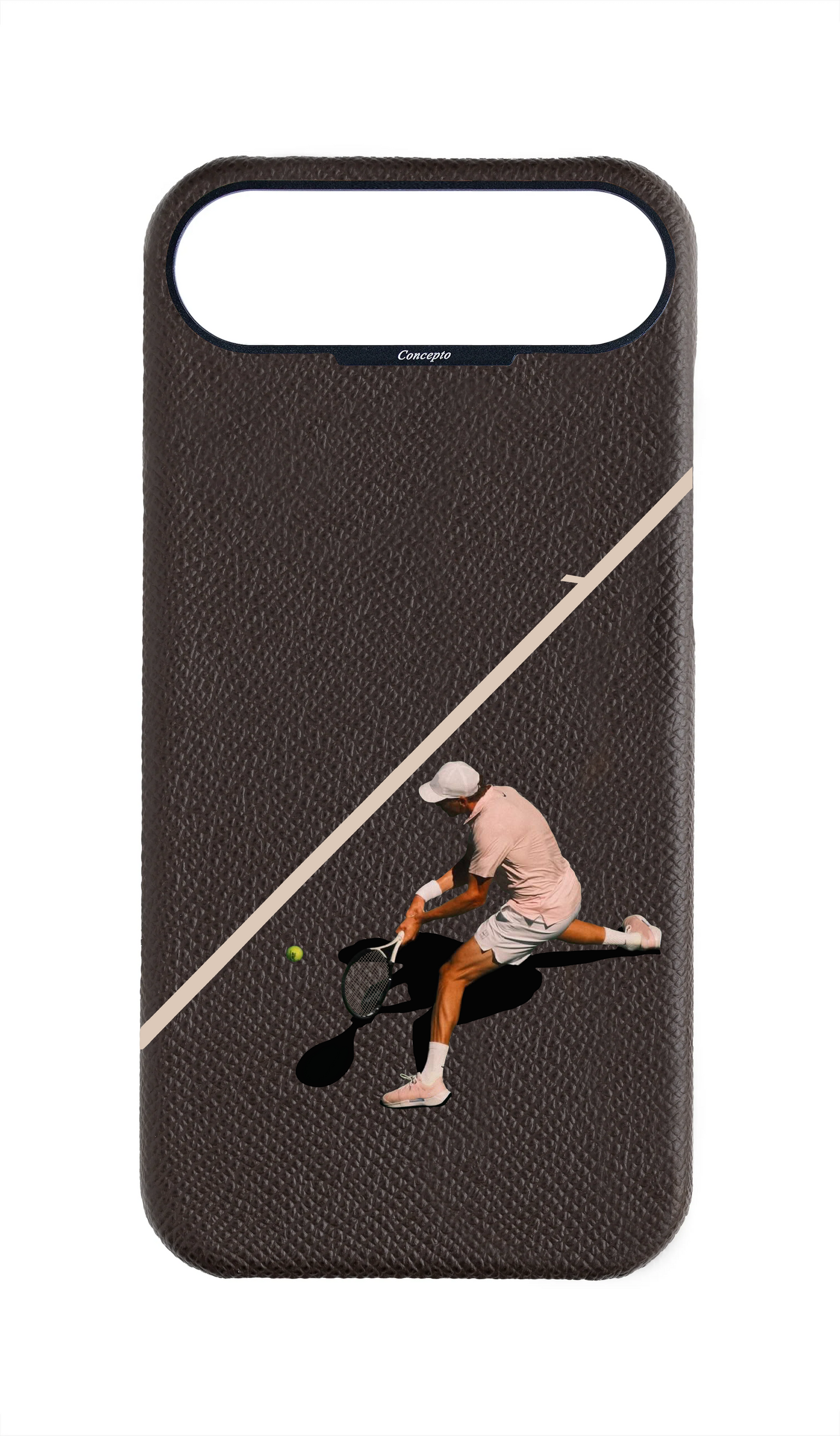 Brown Strapless Epsom Case - The Final Swing