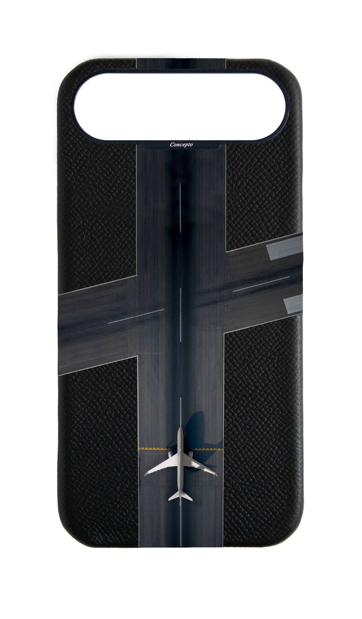 Black Strapless Epsom Case - The Runway