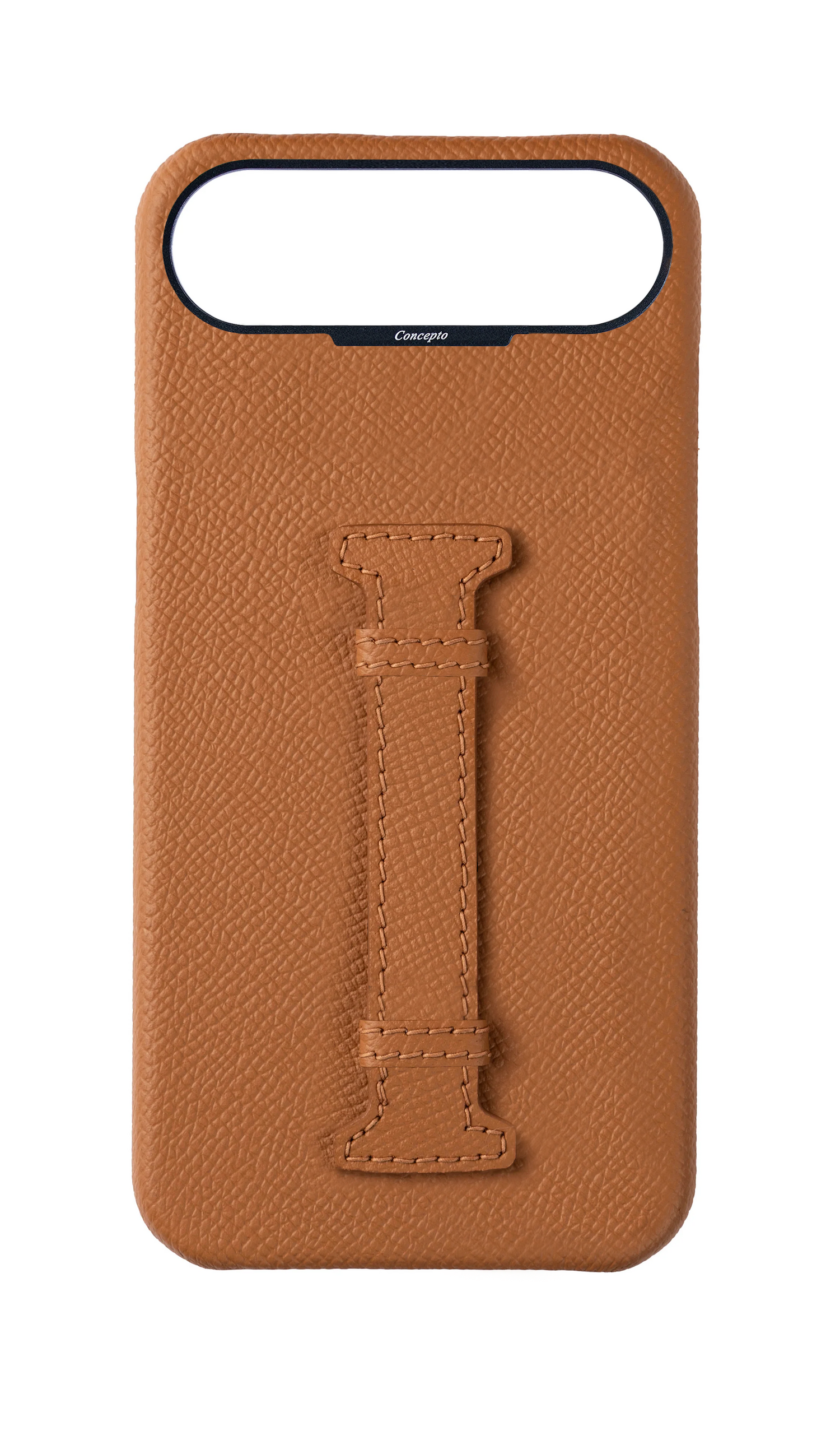 Tan Epsom Middle Strap Case