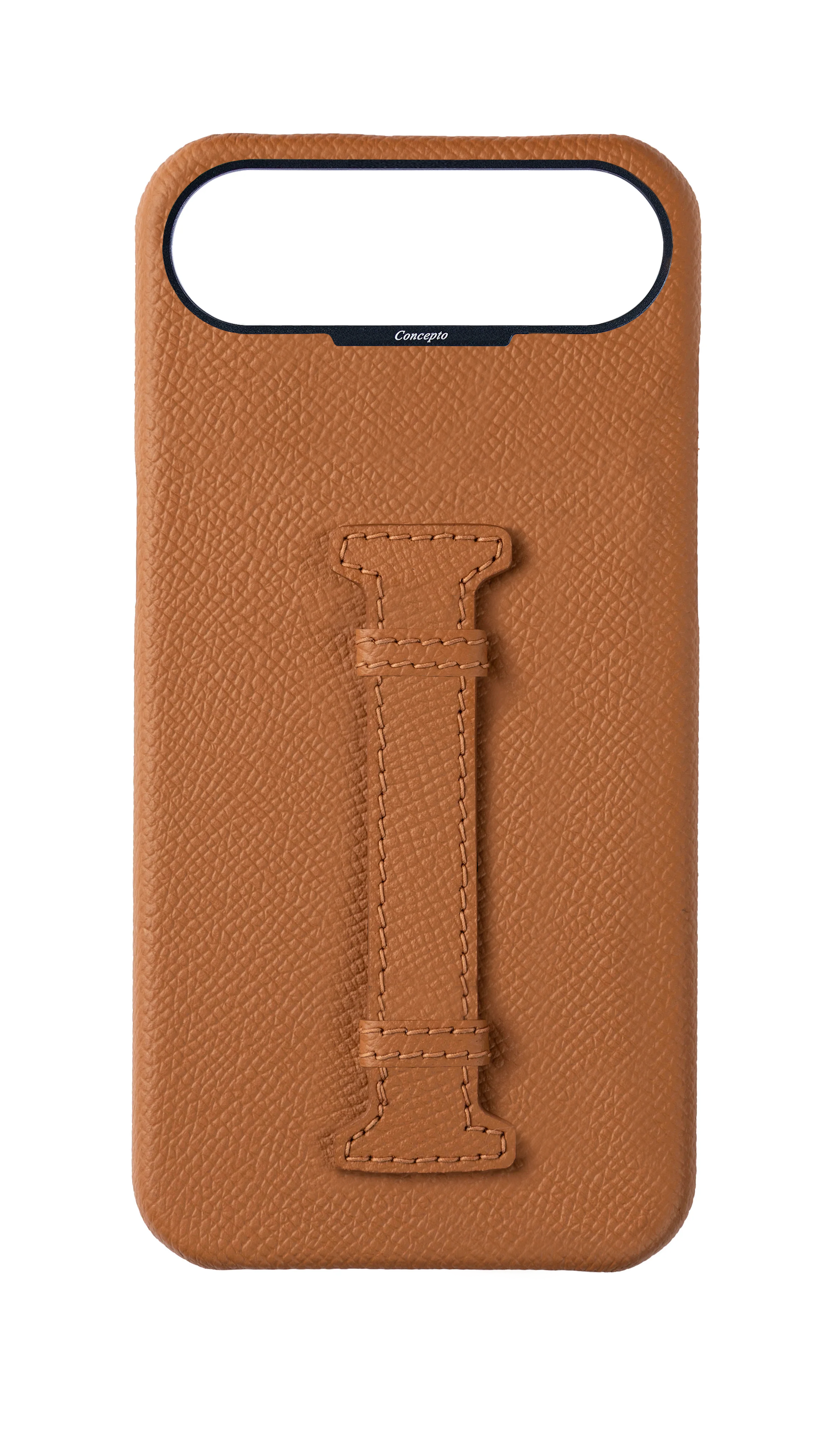 Tan Epsom Middle Strap Case
