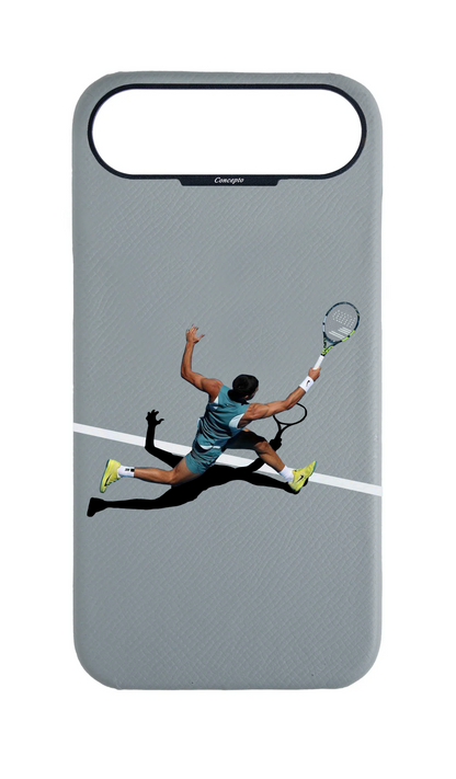 Light Blue Grey Strapless Case - Match Point