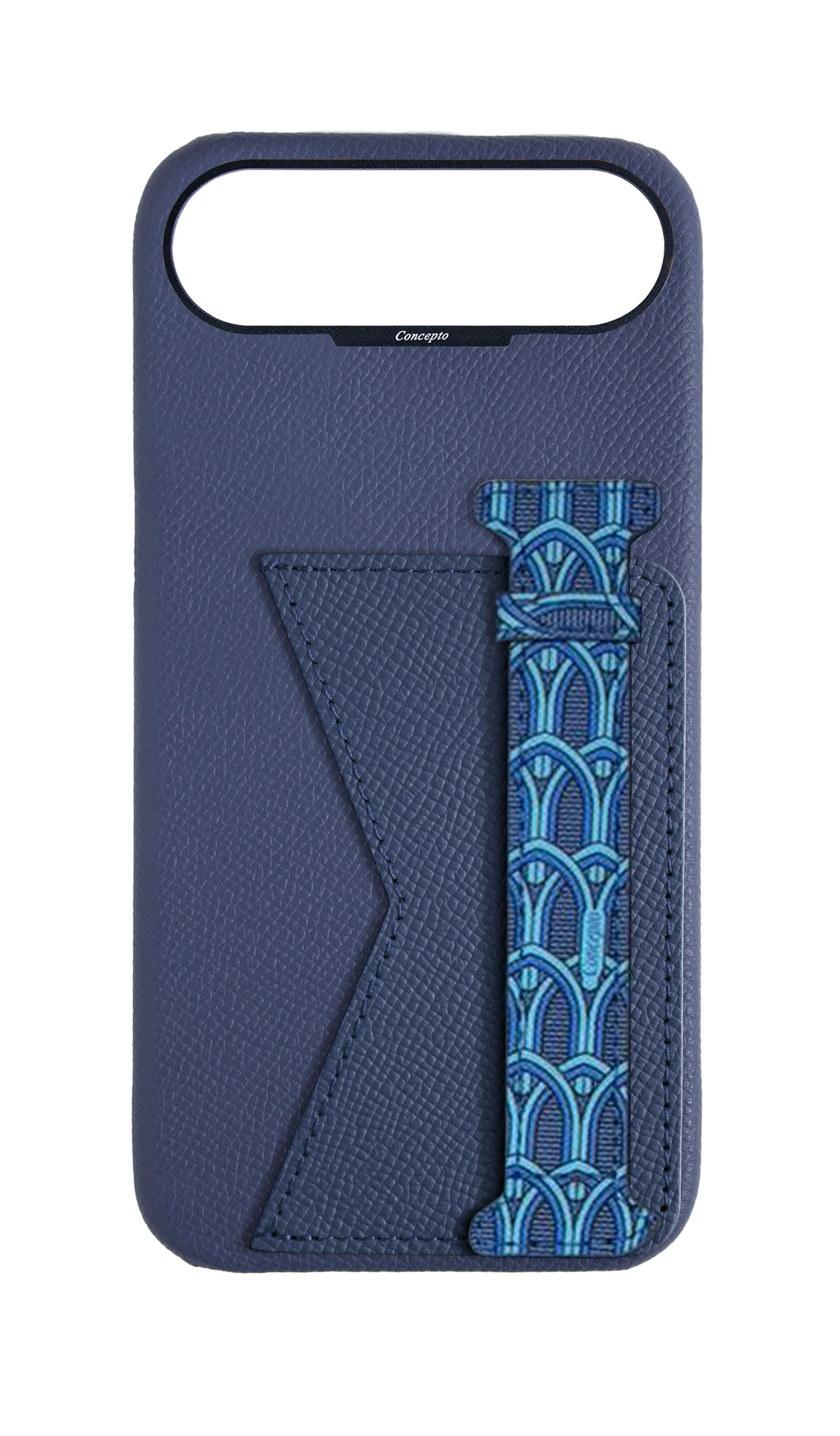 Blue Monogram Duo Case