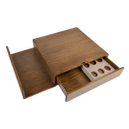 Cream Walnut Coffee Drawer