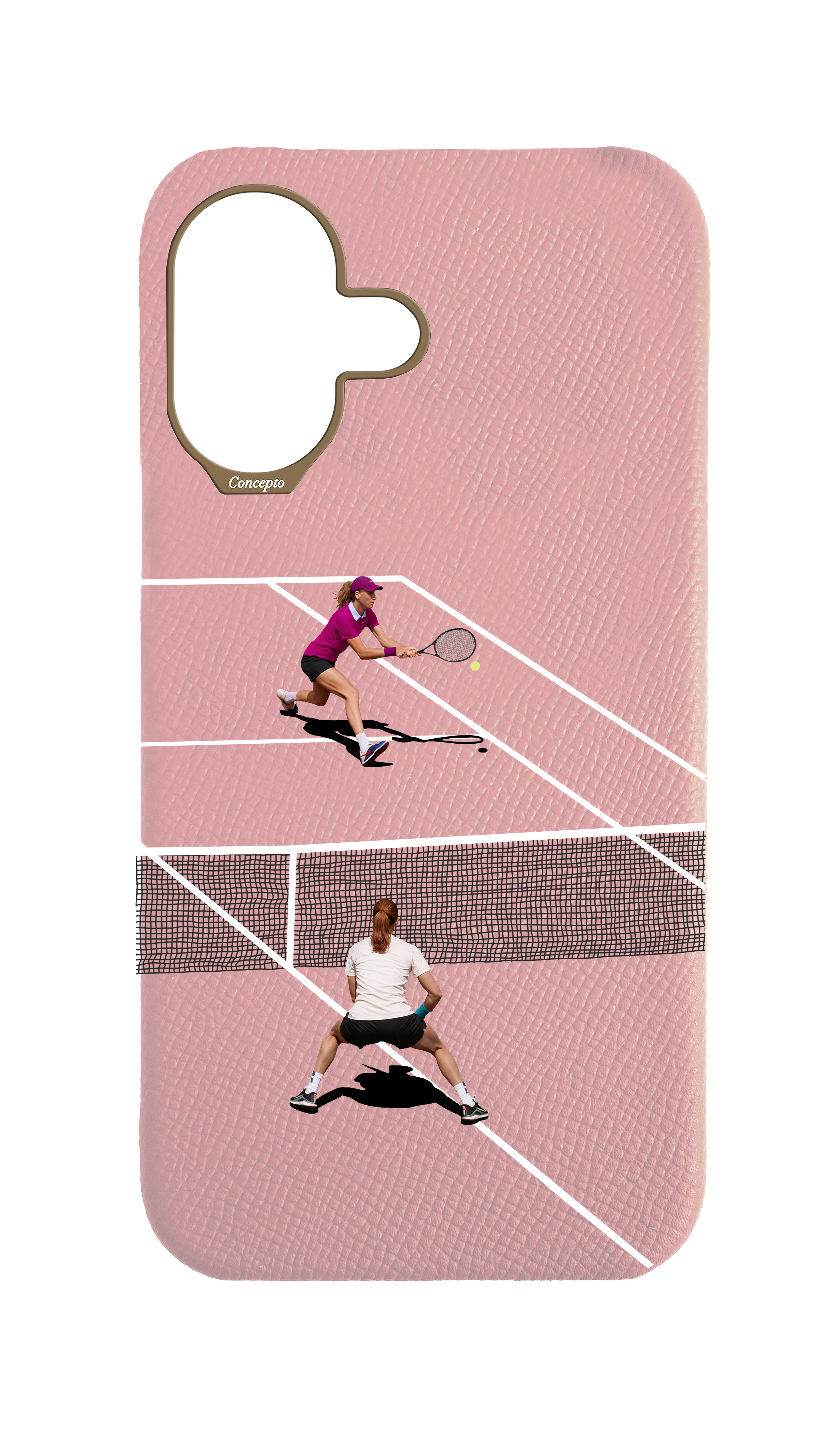 Pink Strapless Case - Women Tennis