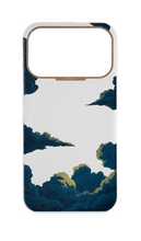 White Strapless Case - Sky Mirage