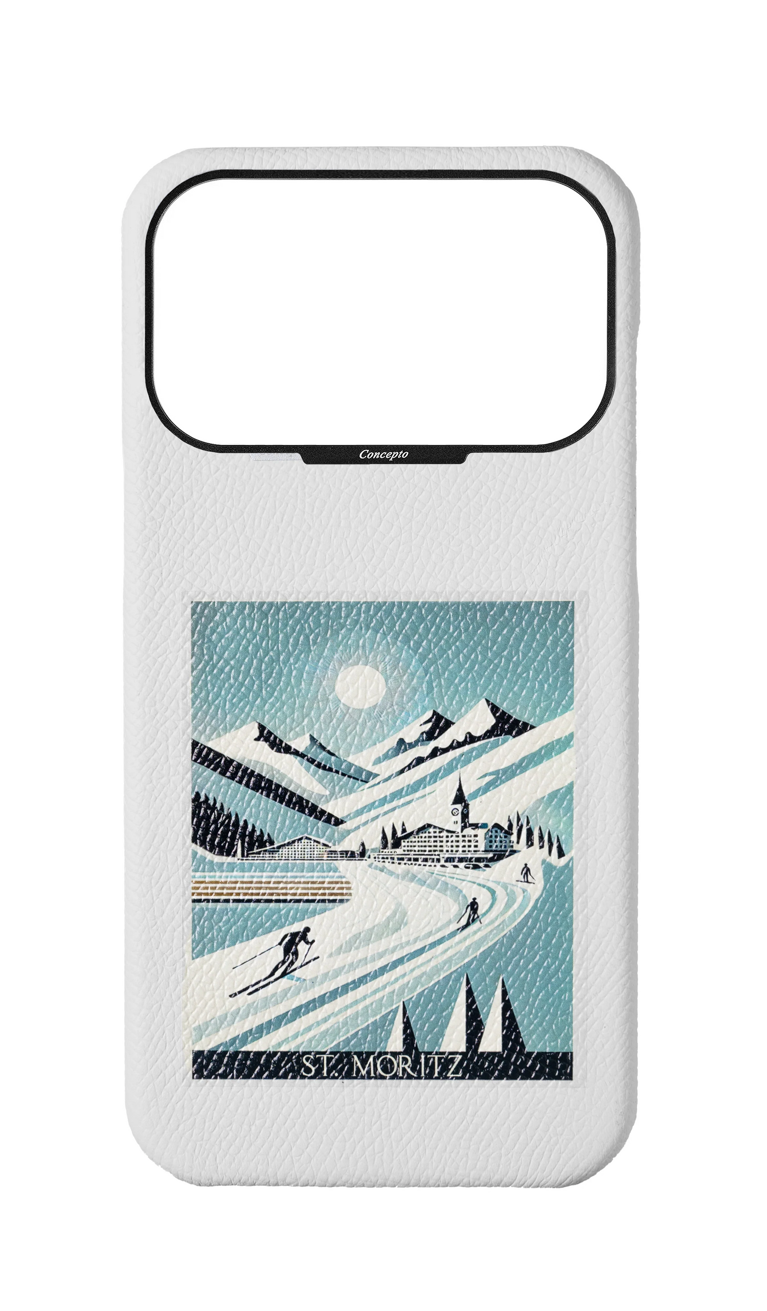 Seasonal White Strapless Case (St. Moritz)