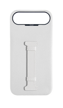 White Epsom Middle Strap Case