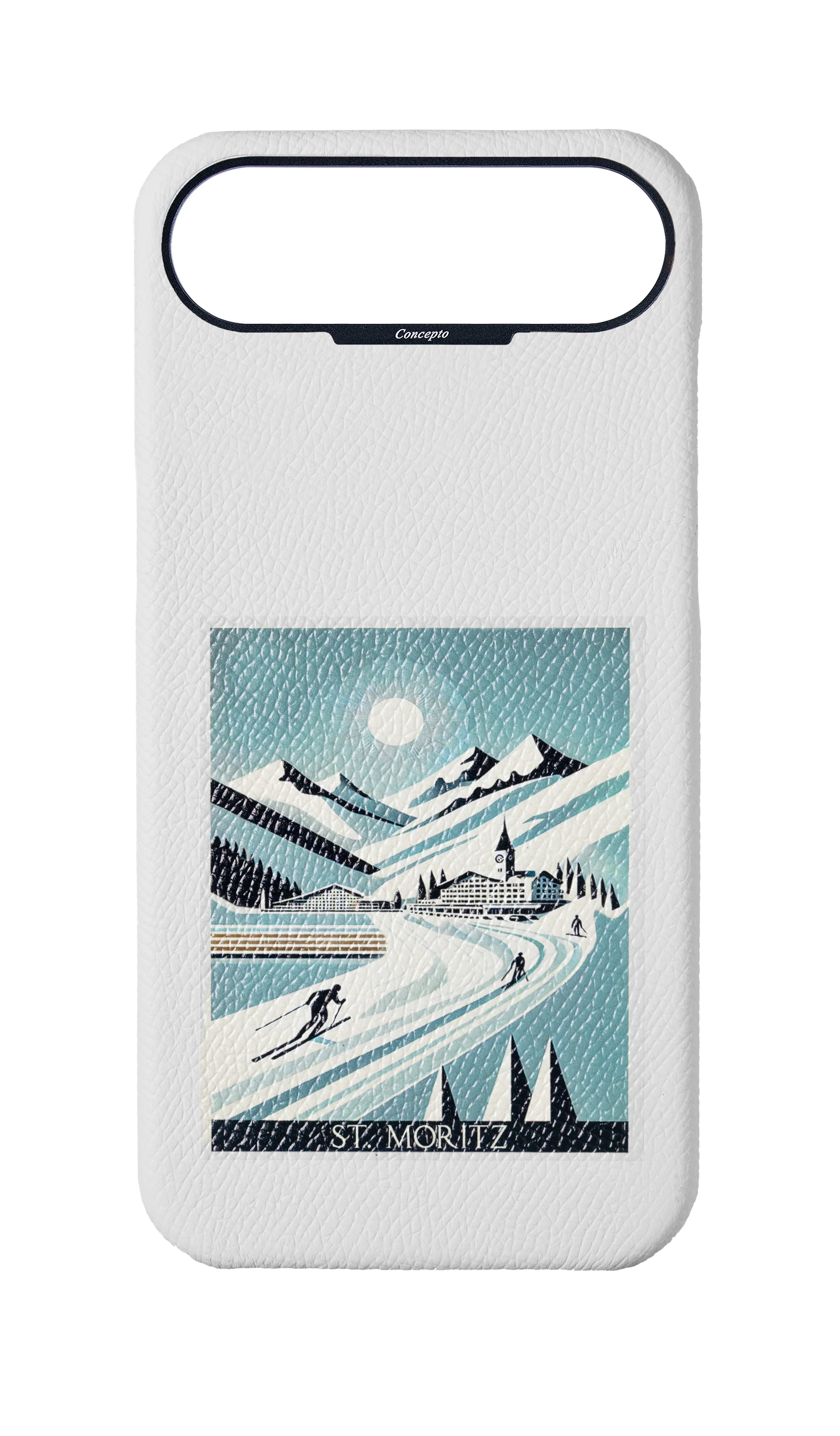 Seasonal White Strapless Case (St. Moritz)