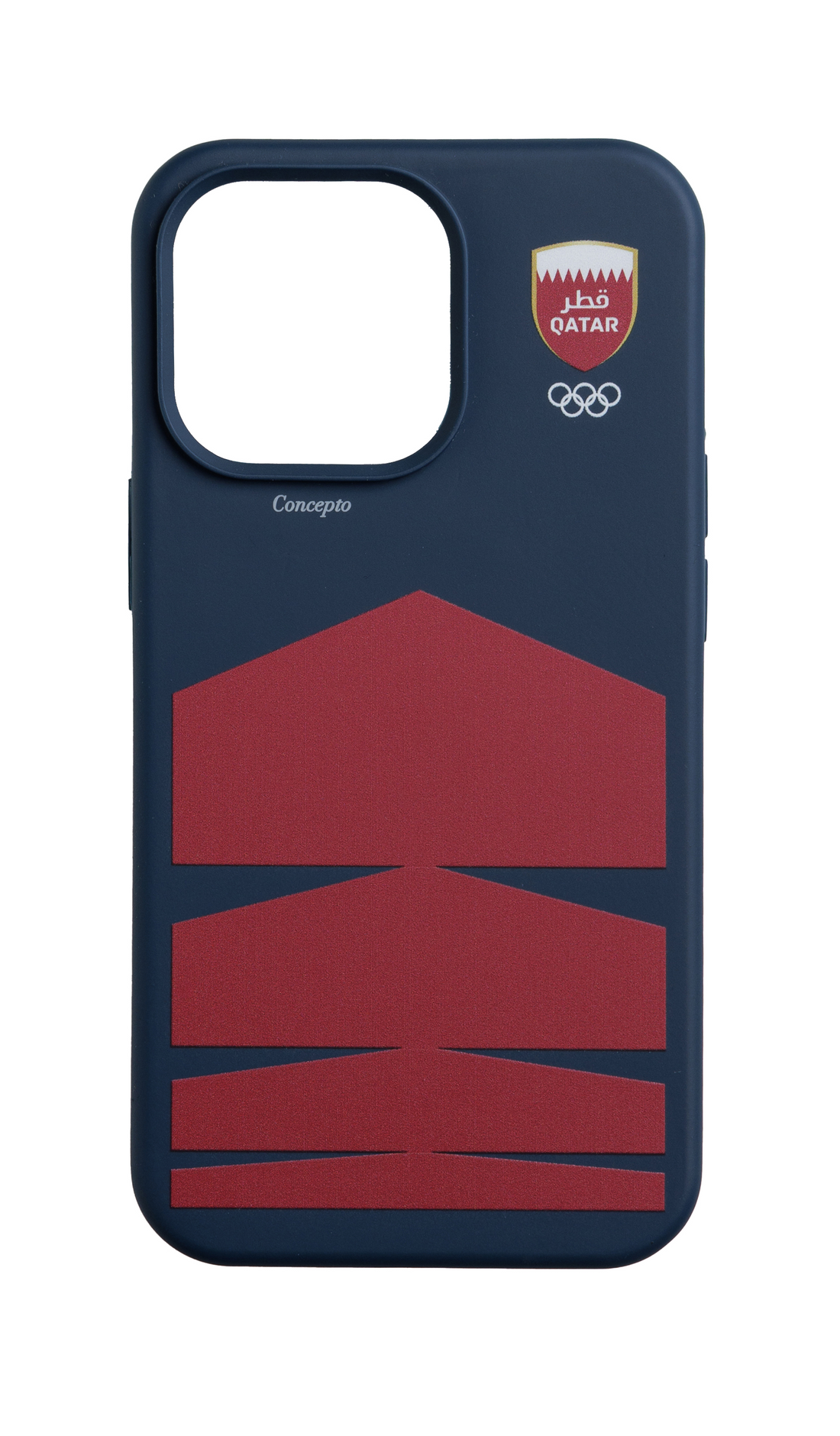 Team Qatar Navy Silicon Strapless Case