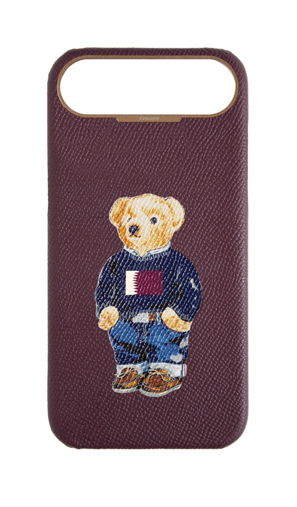 Teddy Maroon Strapless Case (Qatar)