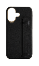 Black Epsom Side Strap Case