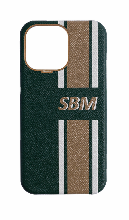 Striped Green Strapless Case