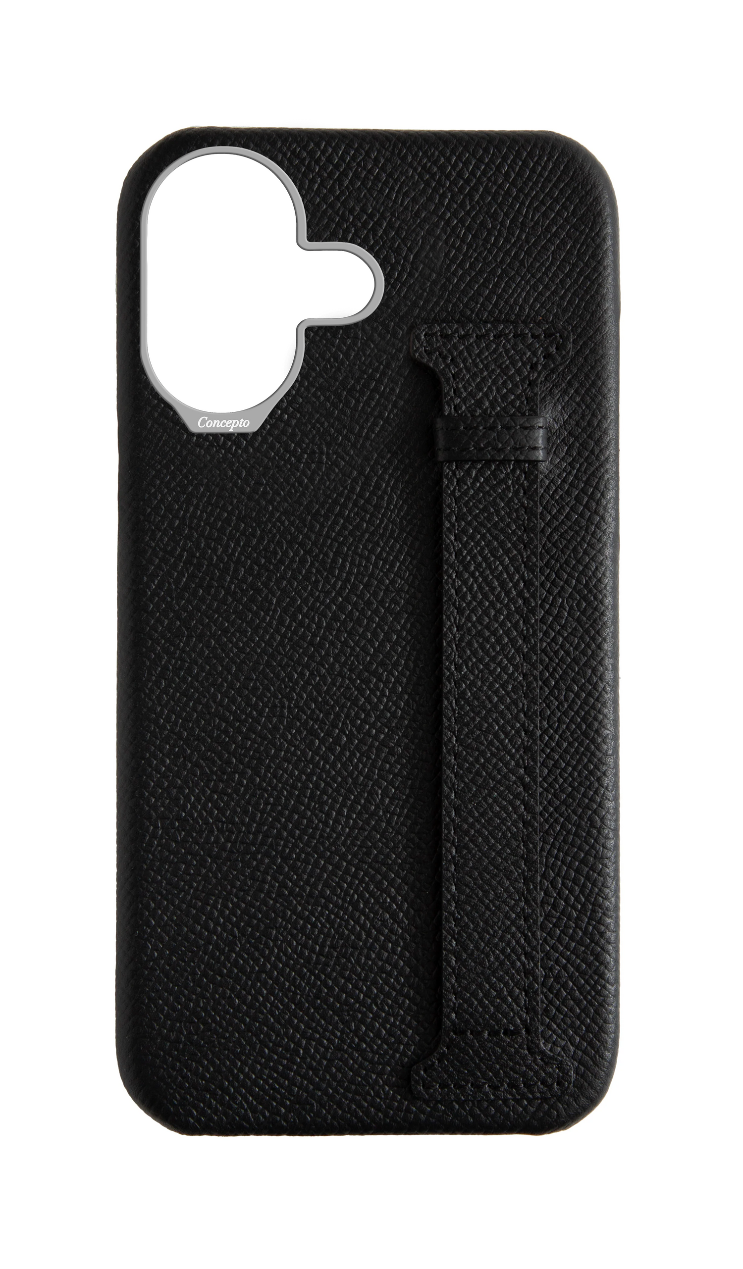 Black Epsom Side Strap Case