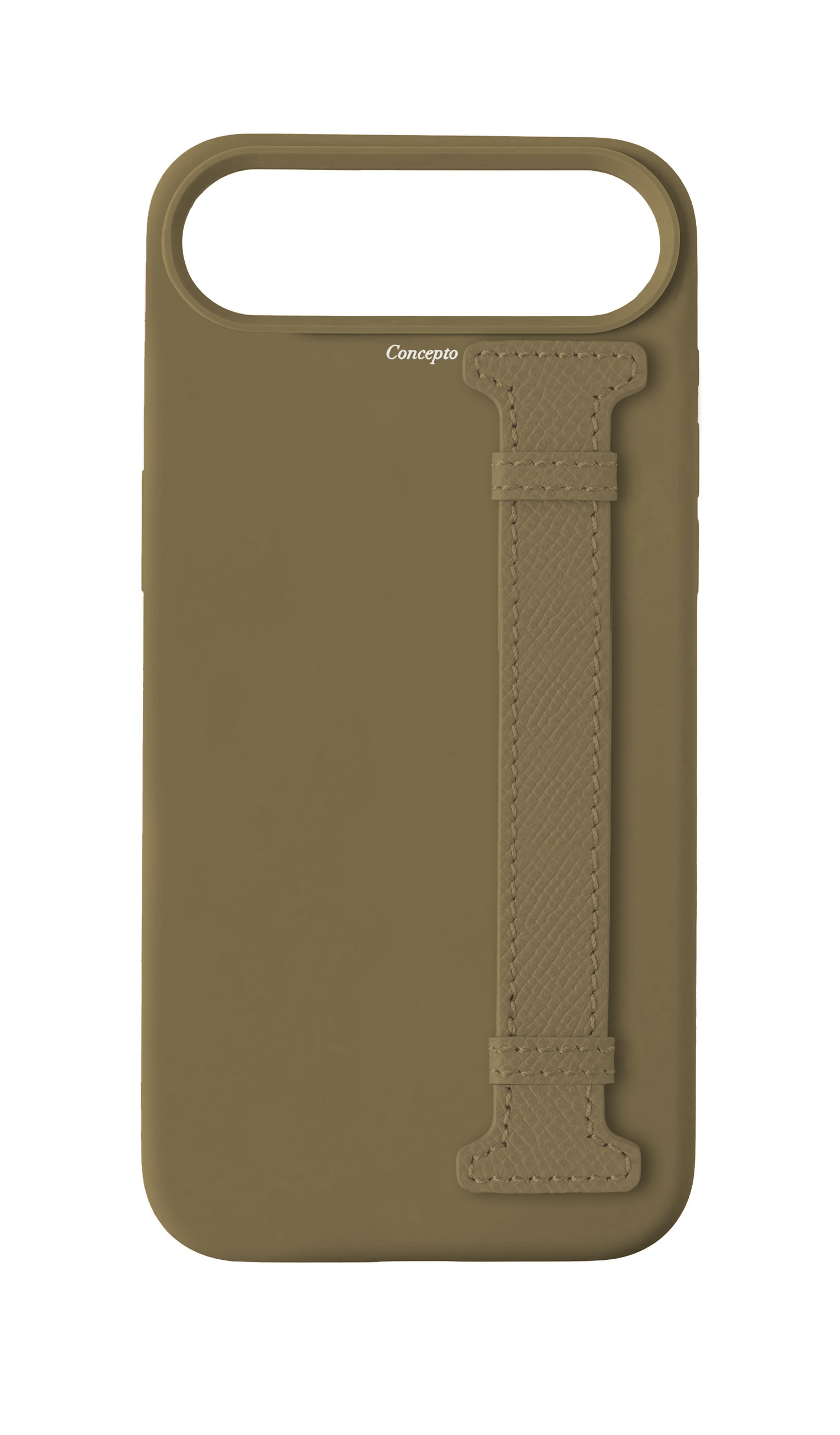 Taupe Silicon Side Strap Case