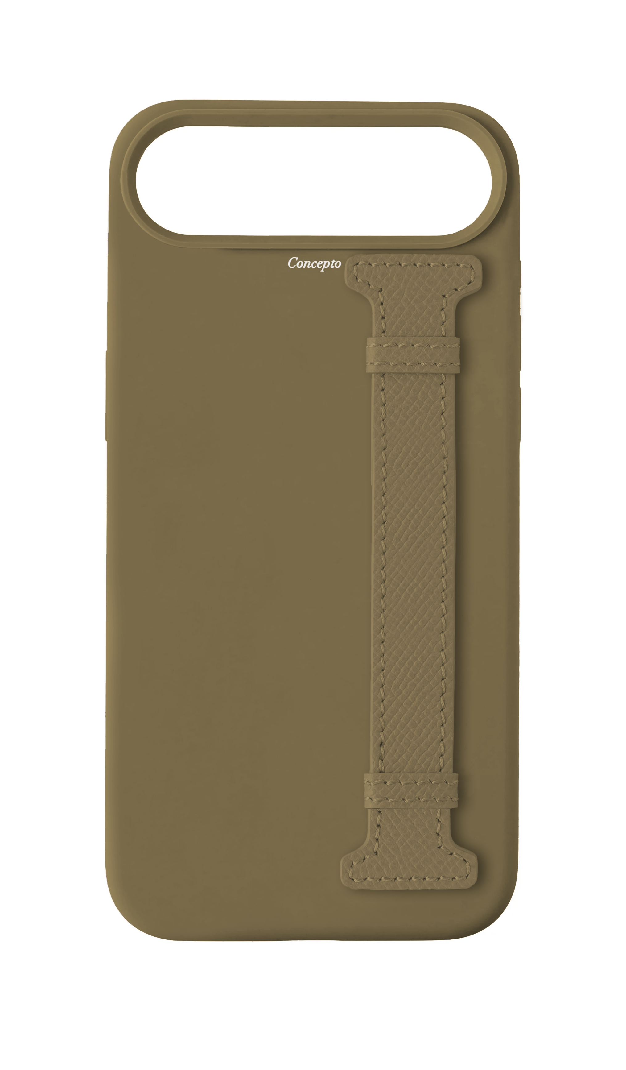 Taupe Silicon Side Strap Case