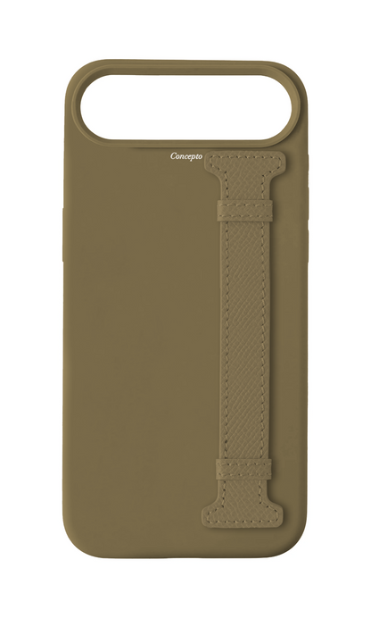 Taupe Silicon Side Strap Case