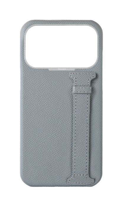 Light Blue Epsom Side Strap Case