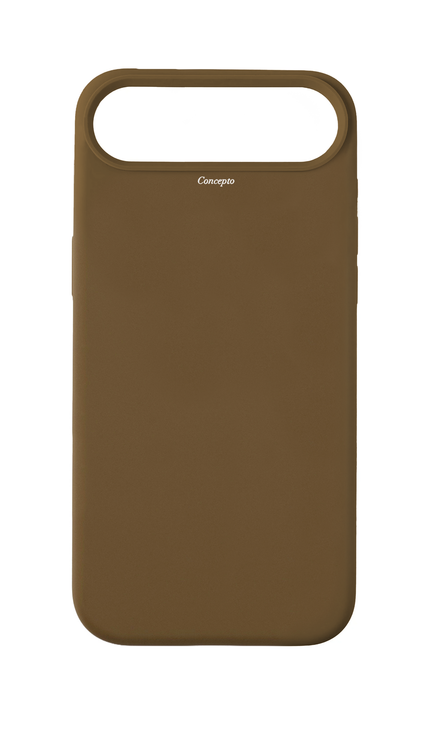 Taupe Silicon Strapless Case